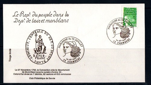 Enveloppe departement de - ,