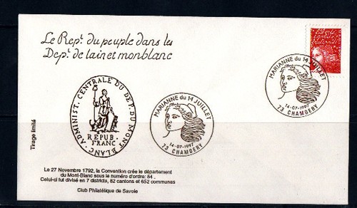 Enveloppe departement de - j/,